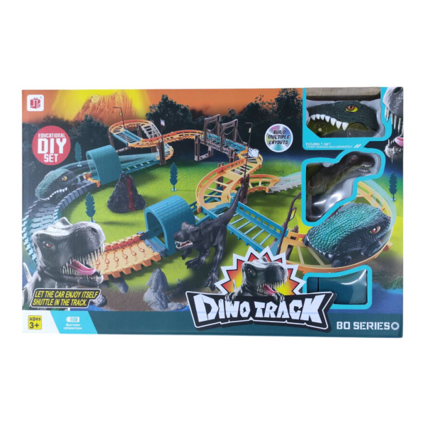 Трек-горка Dino Track, с машинкой