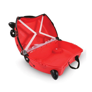 Детский чемодан для путешествий Trunki  Bernard Божья коровка, на колесиках