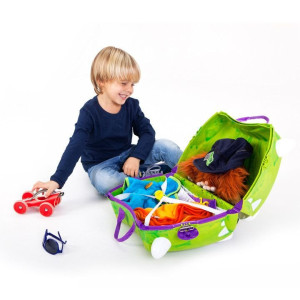 Чемодан детский для путешествий Trunki Rex, на колесиках,