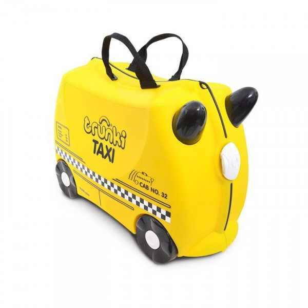 Детский чемодан Trunki Tony Такси, на колесиках, желтый