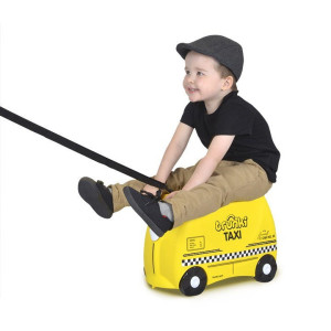 Детский чемодан Trunki Tony Такси, на колесиках, желтый