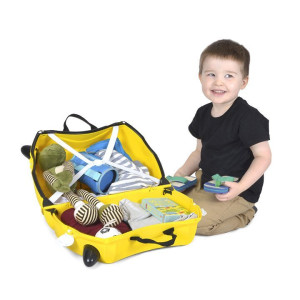 Детский чемодан Trunki Tony Такси, на колесиках, желтый