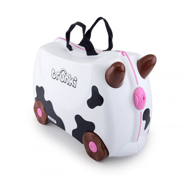 Детский чемодан для путешествий Trunki  Frieda Корова, на колесиках 