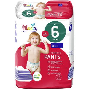 Трусики Mamia Premium №6 (14+кг), 18 шт.