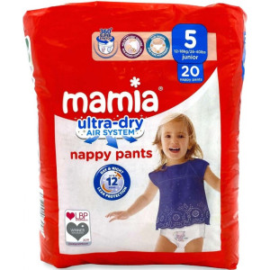 Трусики Mamia Ultra Dry №5 (12-18кг), 20 шт.
