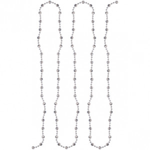 Украшение на елку Бусы YY8067-YY8068-YY8801,  длина 1,8м