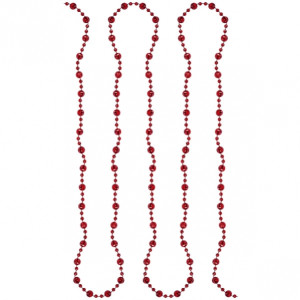 Украшение на елку Бусы YY8067-YY8068-YY8801,  длина 1,8м