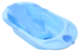 Ванночка детская 2в1 4Play Comfort с горкой и сливом