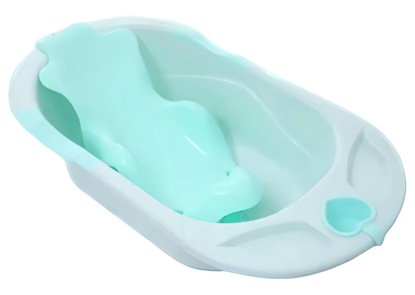 Ванночка детская 2в1 4Play Comfort с горкой и сливом