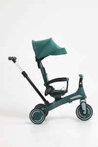 Велосипед-беговел трехколесный M-Trike 1788, с родительской ручкой и поворотным сиденьем