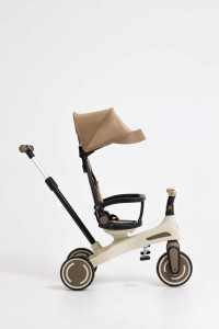 Велосипед-беговел трехколесный M-Trike 1788, с родительской ручкой и поворотным сиденьем