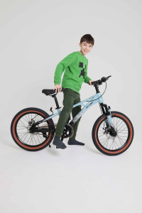 Велосипед двухколёсный M-Trike, алюминиевая рама, 20 дюймов