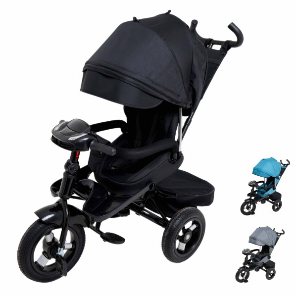 Велосипед трехколесный M-Trike, с родительской ручкой и поворотным сиденьем