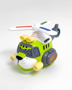Игрушка интерактивная Вертолет-тигр, световые и звуковые эффекты, 22 см