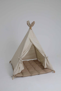 Вигвам детский Standart 2, пышный коврик,120х130х150см