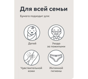 Влажная туалетная бумага Joonies Clean Lab, с клапаном, 96 шт.