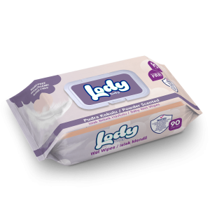 Влажные салфетки Lody Baby Wet Wipes, с клапаном, серии в ассортименте, 90 шт.