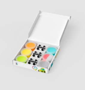 Воздушный пластилин Hey Clay Motors, 6 баночек