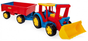Трактор Wader Gigant Truck Гигант с ковшом