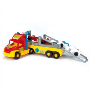 Набор для игры Wader эвакуатор Super Truck с авто "Формула"