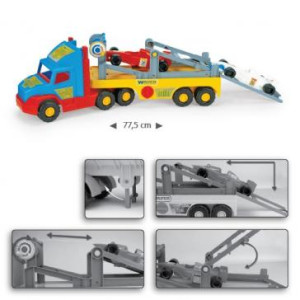 Набор для игры Wader эвакуатор Super Truck с авто "Формула"