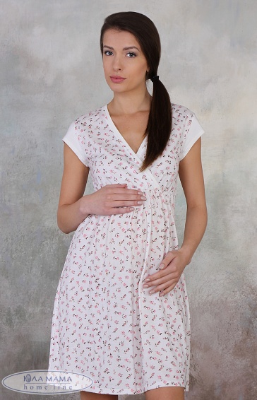Сорочка для беременных Oliviya ЮЛА МАМА , ночная рубашка беременных и кормящих