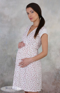 Сорочка для беременных Oliviya ЮЛА МАМА , ночная рубашка беременных и кормящих