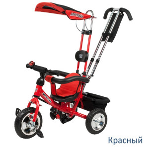Велосипед MiniTrike, трехколесный, красный