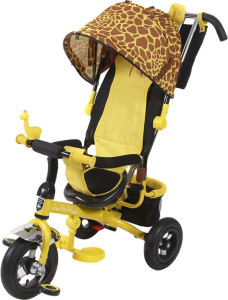 Велосипед MiniTrike Zoo Жираф, с надувными колесами, трехколесный