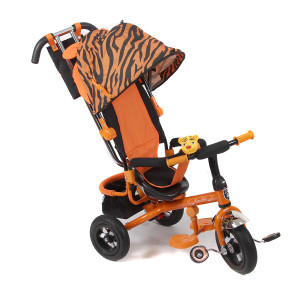 Велосипед MiniTrike Zoo Тигр, с надувными колесами, трехколесный